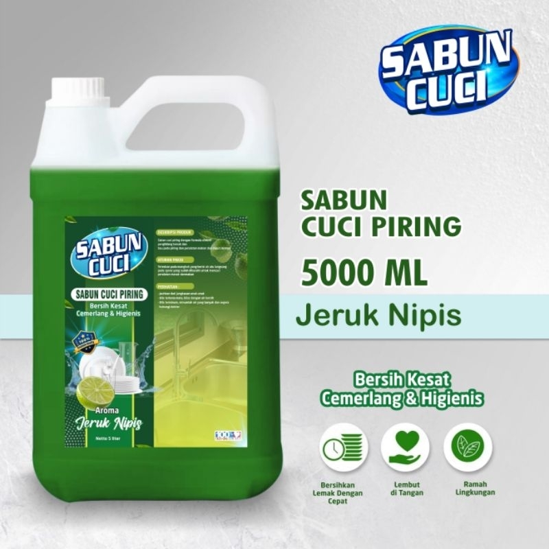 SABUN CUCI Sabun Cuci Piring 5 Liter