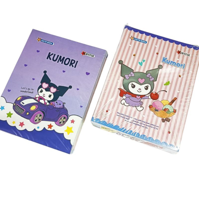 

RB Buku Tulis Kuromi Cinamorol & Labubu (38 Lembar 10 Buku) Murah Meriah