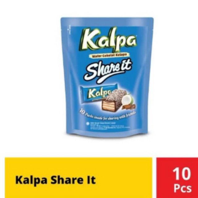 

KALPA Share it kemasan pouch 95gr isi (10pcs)