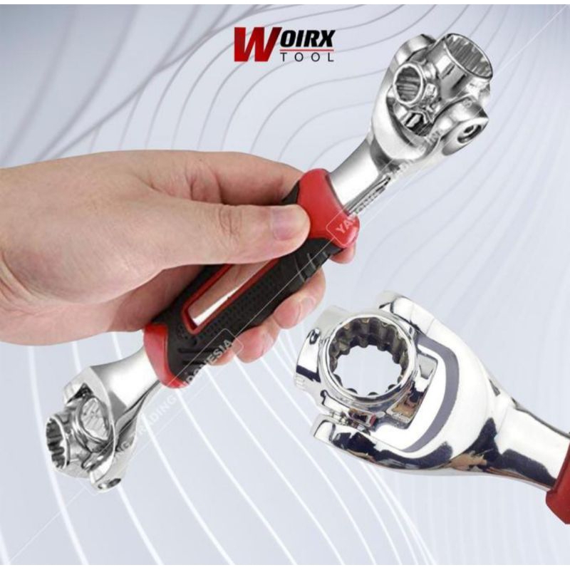 Kunci Shock Pas Tiger Wrench Multifungsi 48 In 1 Woirx Tool