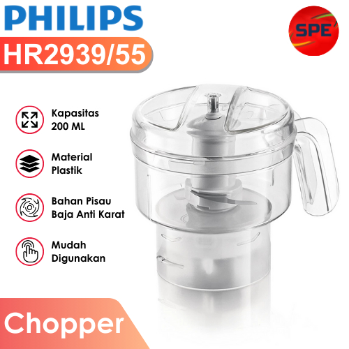 PENGGILING DAGING / CHOPPER PHILIPS HR2939/55 GARANSI RESMI (MEDAN)