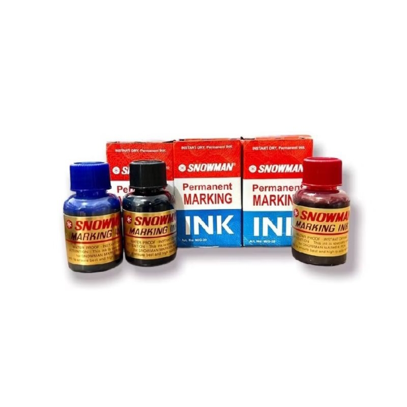 

Grosir Snowman Refill Ink Permanent Marker Biru (min. order 12pcs)