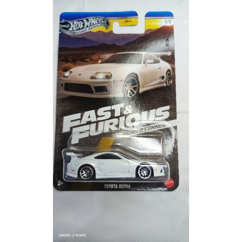 hotwheels toyota supra putih