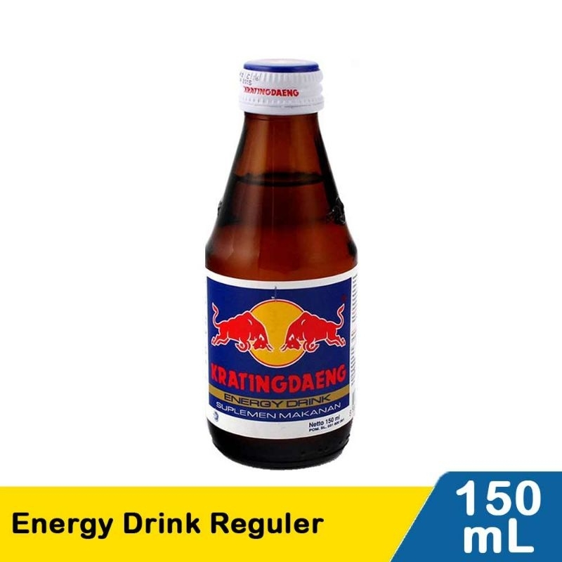 

KRATINGDAENG ENERGY DRINK REGULER BTL 150mL