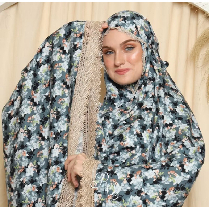 Mukena Rayyan Alya | Mukena Rayyan Traveling Rayon Twill Jumbo a