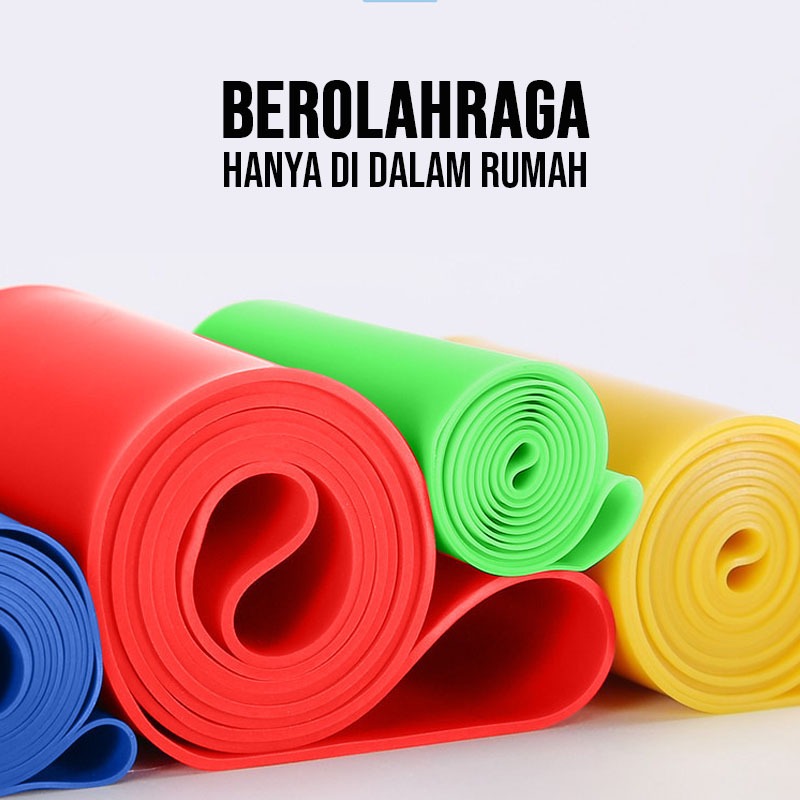 PROMO TERBARU NEW PRODUCT Resistance Band Karet Olahraga Alat Olahraga Kaki & Pantat Bahan Kuat &