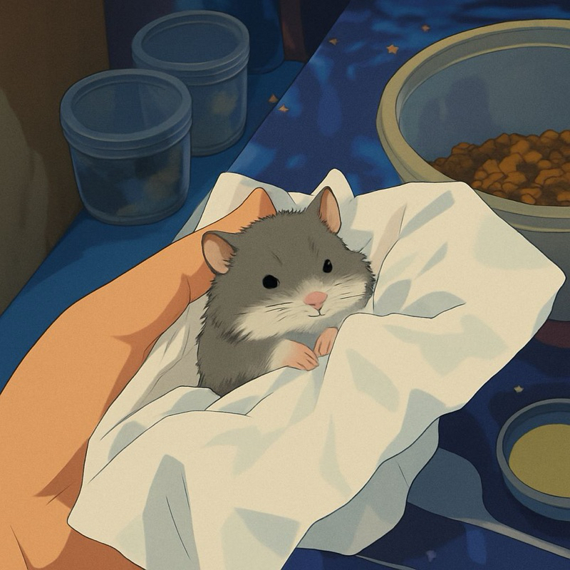 HAMSTER CHAMPBELL DOMINAN ANAKAN INDUKAN USIA 1-5 BULAN SIAP KAWIN JANTAN BETINA SEPASANG AKTIF LINC