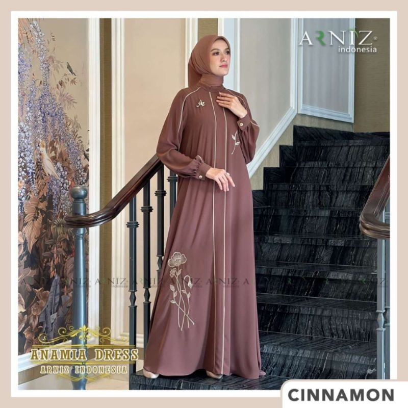 ARNIZ/Anamia dress by Arniz/Dress only/Dress premium/Dress terbaru