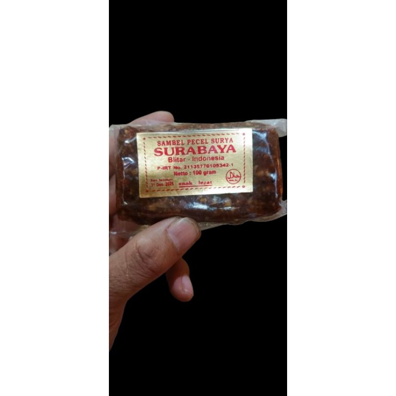 

bumbu sambel pecel cap surabaya 250grm