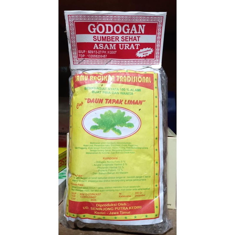 

jamu godog tradisionsl asam urat kesemutan & baal
