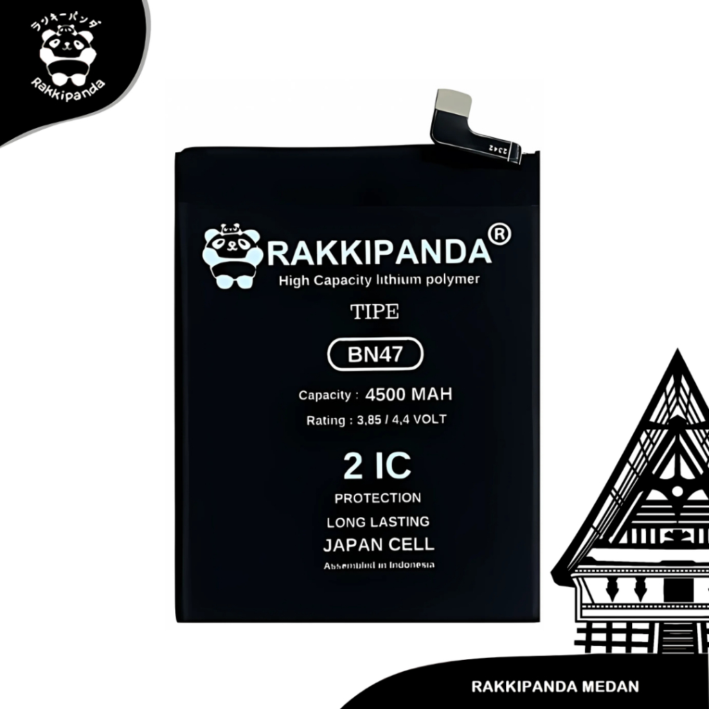 BATERAI RAKKIPANDA BN47 FOR REDMI 6 PRO / MI A2 LITE