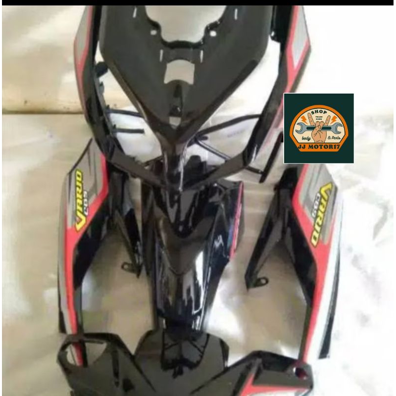 Body halus VARIO TECHNO 110 CBS 2009-2012, HITAM