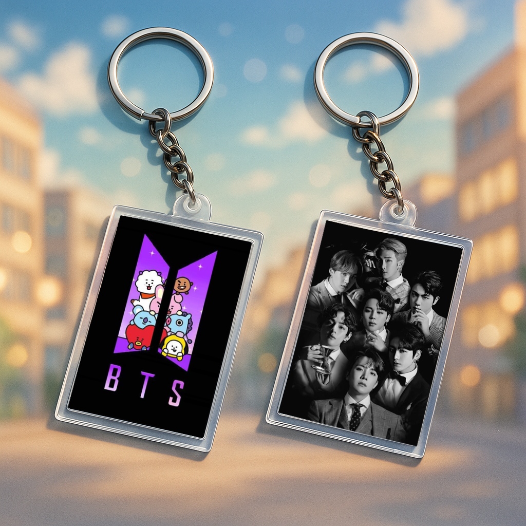 Gantungan Kunci KPOP SERIES BTS Untuk Gantungan Tas Kunci Motor / Mobil Dan Lainnya