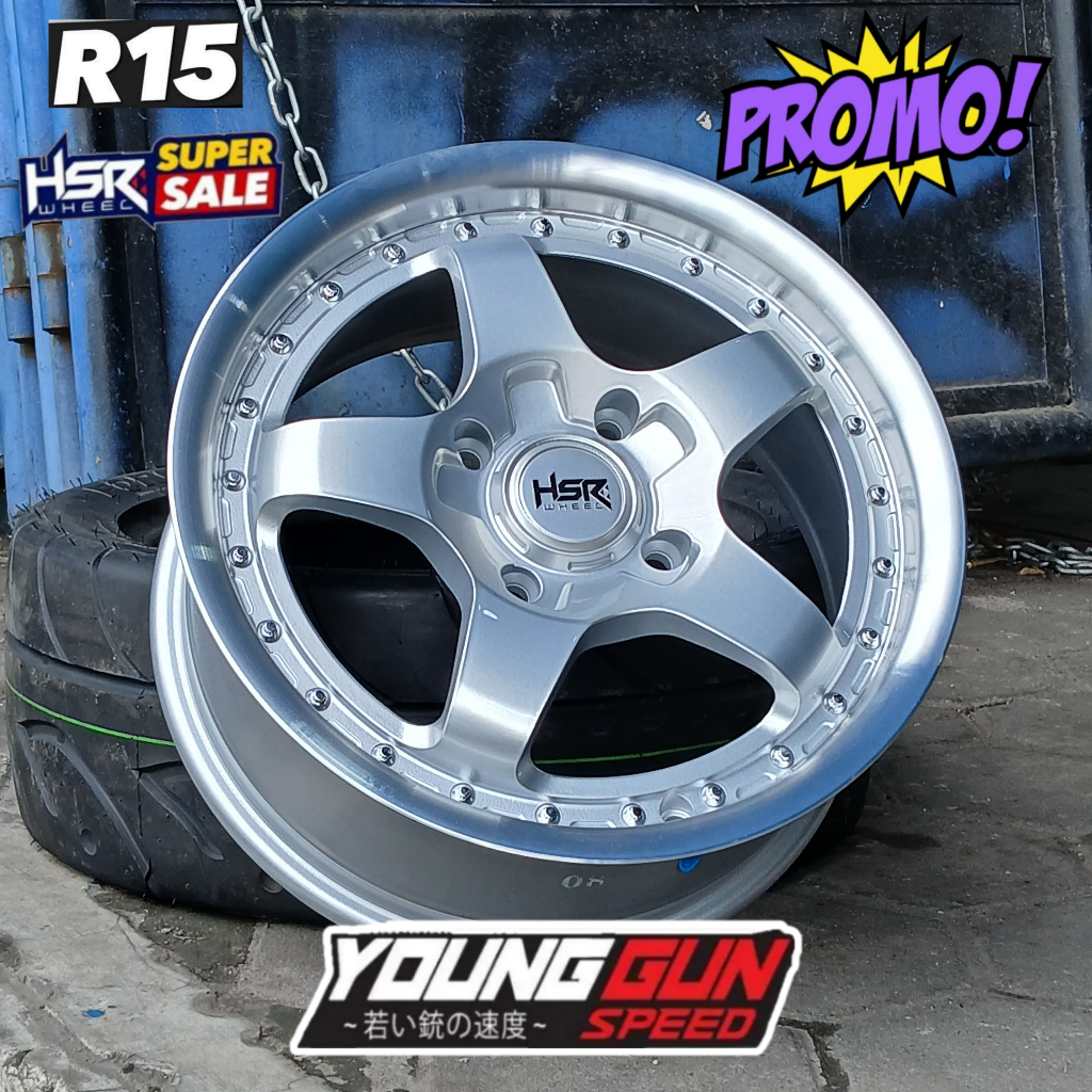 velg bintang r15 untuk avanza xenia livina pelek racing ring 15 hsr bob