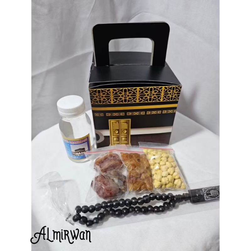 

Techaddict Store Paket Oleh Oleh Haji Dan Umroh (Paket Kumplit) Isi Per 25Pcs Tas Meh, Isian