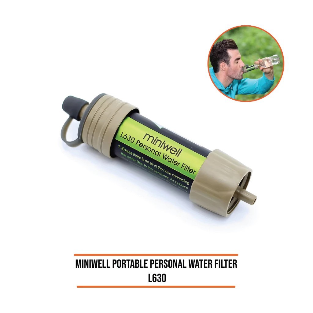 Air Filter Dhaulagiri - Miniwell Portable Personal Water Filter air tawar alami Jadi Air Minum