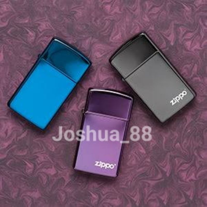 Zippo Custom Korek Api Original Slim Bisa Ukir Nama Logo Sendiri