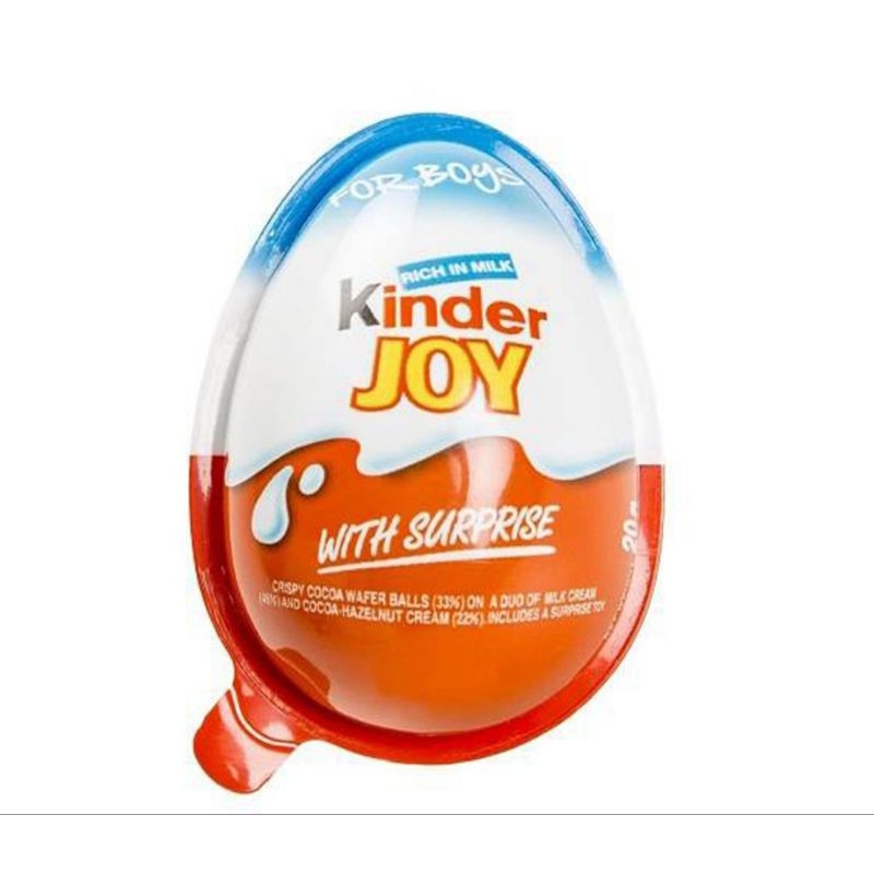 

Kinder Joy Cokelat Krispi dengan Kejutan Boys 20 gr
