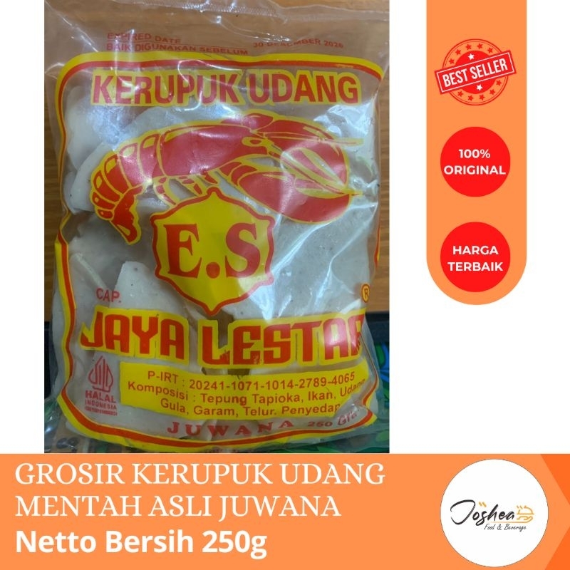 

Krupuk Udang Jaya Lestari Mentah 250g Asli Juwana Harga Grosir
