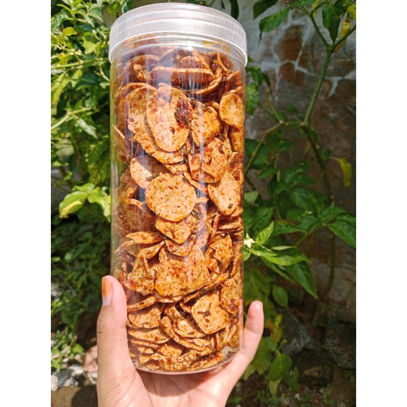 

basreng koin pedes daun jeruk