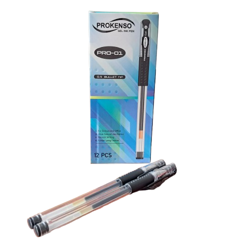 

1 KOTAK ISI 12 PCS PENA GEL PROKENSO 0,5 MM