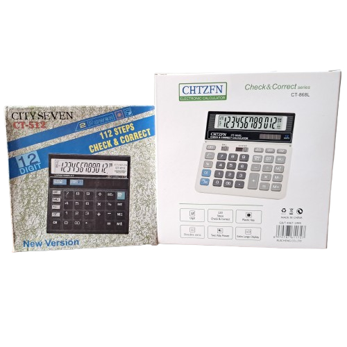 

KALKULATOR CITY SEVEN & CHTFZN 12 DIGIT