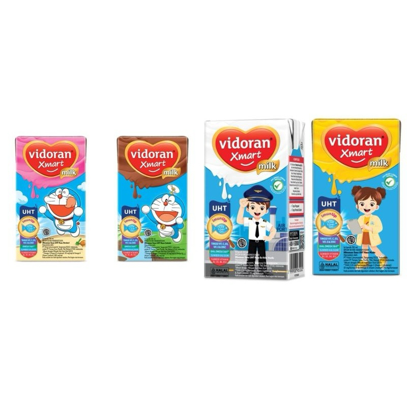 

Susu UHT Vidoran Xmart 6x110ml All Variant