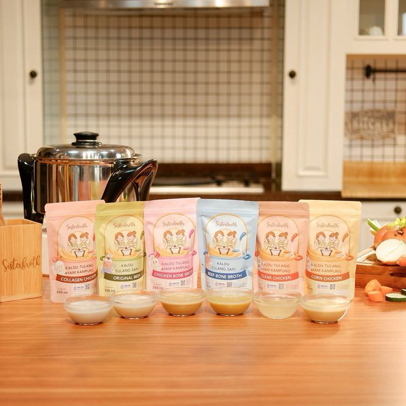 

Bone Broth kemasan 100ml Halal dan berijin edar BPOM