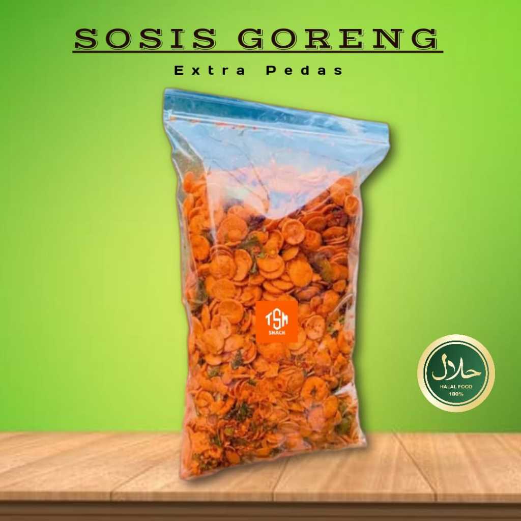 

Sosreng 500 Grm Bumbu Pedas Daun Jeruk Sosis Goreng