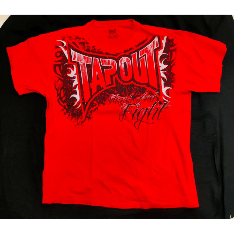 TAPOUT STAND AND FIGHT RED