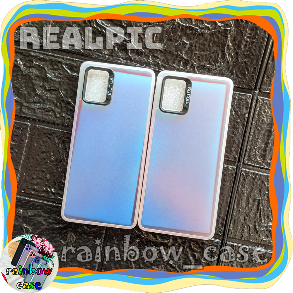 SAMSUNG A71 CASE IMD HOLOGRAM SILVER AURORA