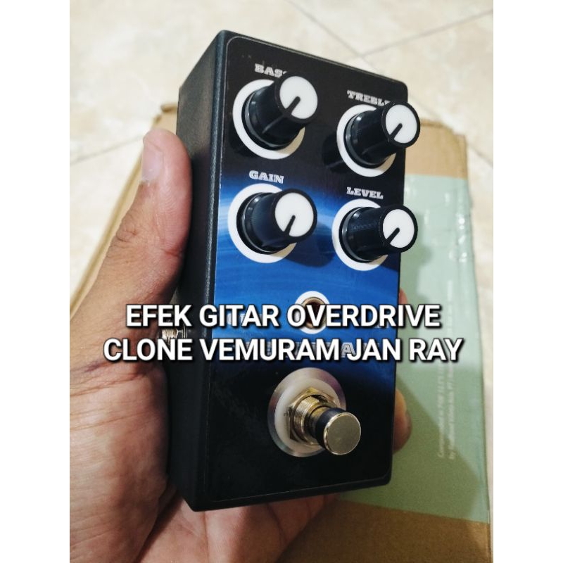 EFEK GITAR OVERDRIVE VEMURAM JAN RAY CLONE