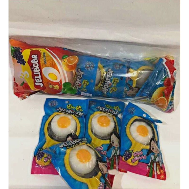 

permen jeli ager bentuk telur 1 box isi 10 pcs