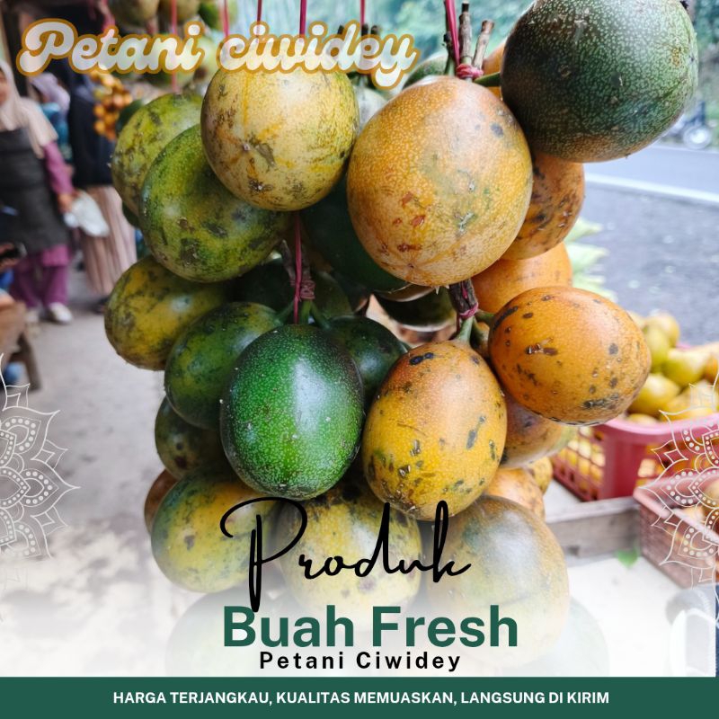 

Buah konyal/ markisa matang pohon isi 1 kg