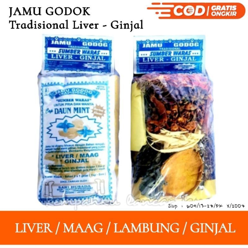 

Jamu Godok Tradisional LIVER - MAAG-GINJAL