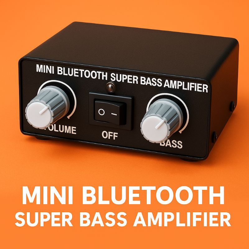 Ampli Mini Bluetooth Super Bass | Power Amplifier Musik Portable