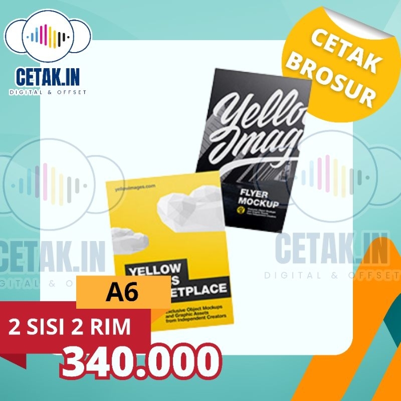 

Cetak Brosur A6 2 Sisi 2 Rim | Art Paper 120 gram | Full Color | Cetak.in Murah!