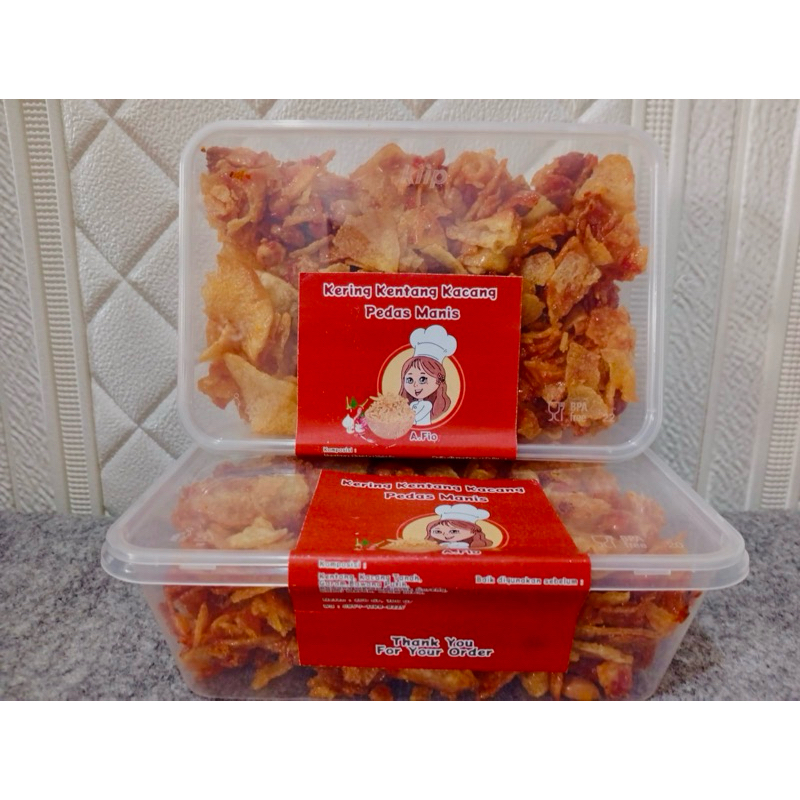 

Kering kentang kacang balado