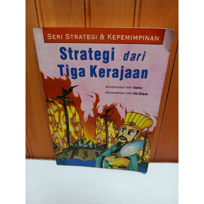 Buku Strategi dari Tiga Kerajaan Seri strategi dan Kepemimpinan Original Preloved
