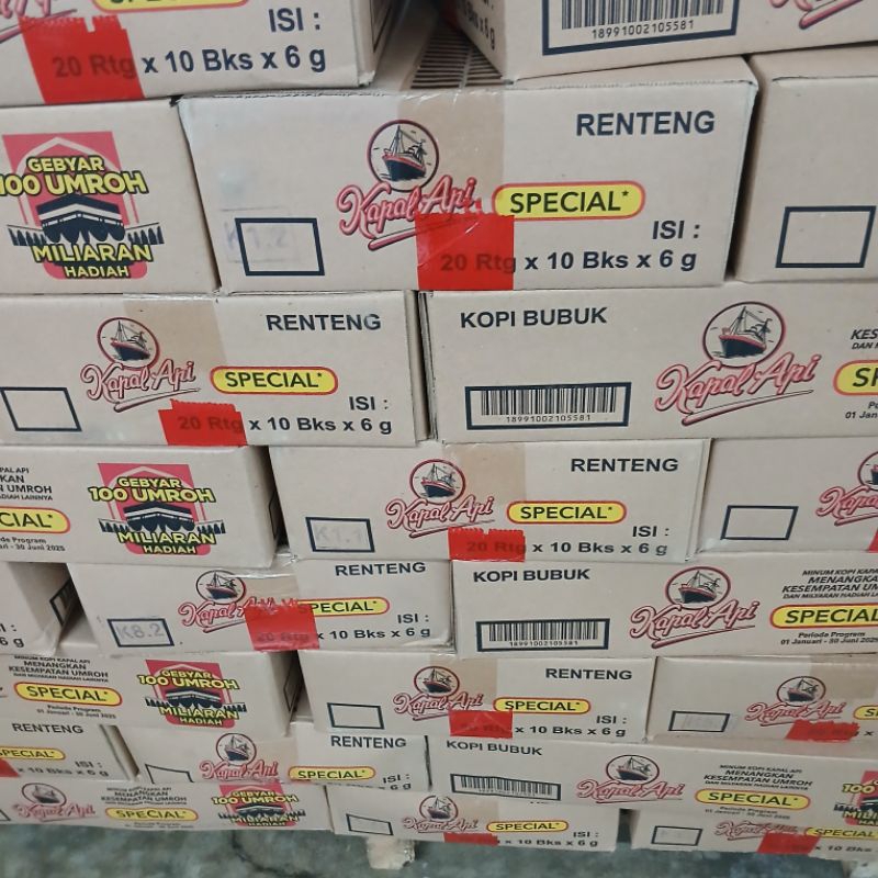 Kopi Kapal Api Special 1 Karton