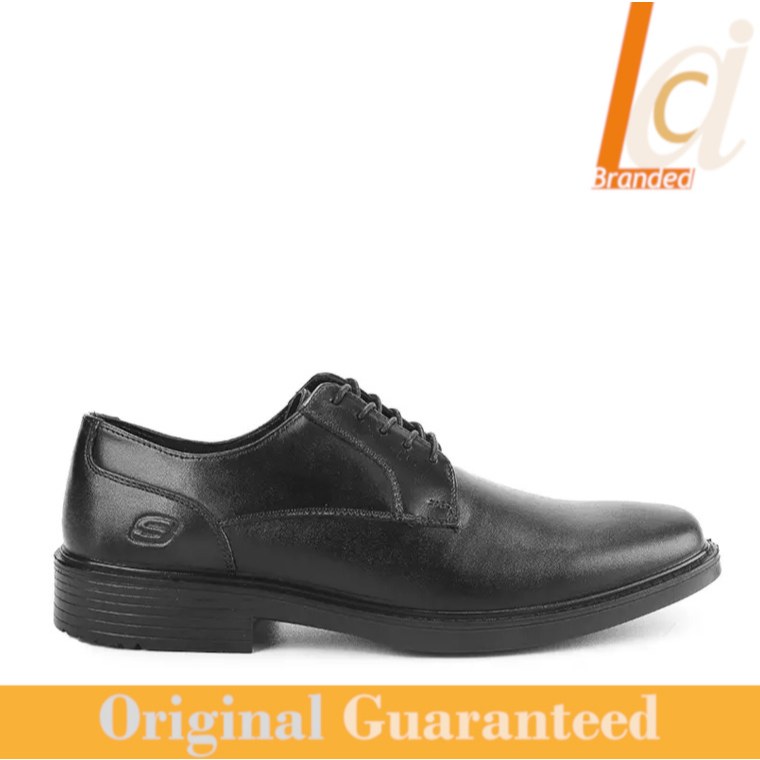 Sepatu Formal/Pantofel/Slip On Pria Original Skechers Miller - All Black