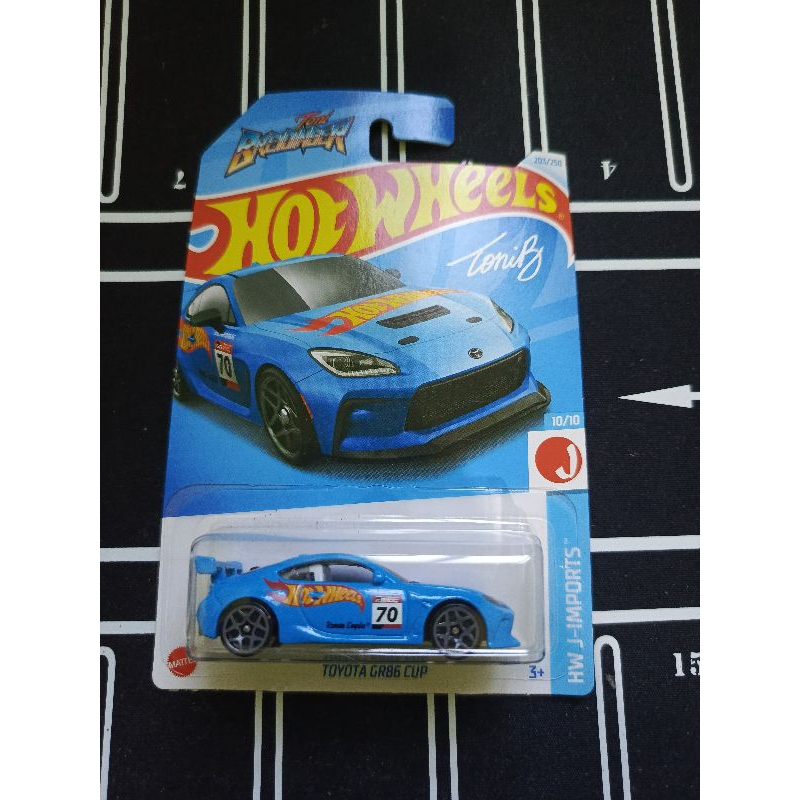 HOTWHEELS TOYOTA GR86 CUP BIRU
