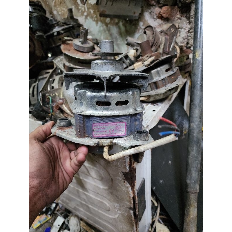 Dinamo mesin cuci pencuci SHARP 2tabung second original