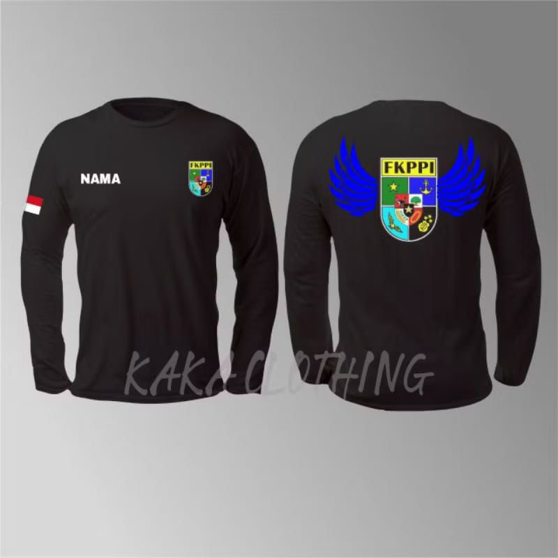 KAOS BAJU FKPPI TANGAN PANJANG HITAM