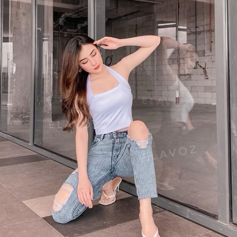 elavoz giselle tank halter neck