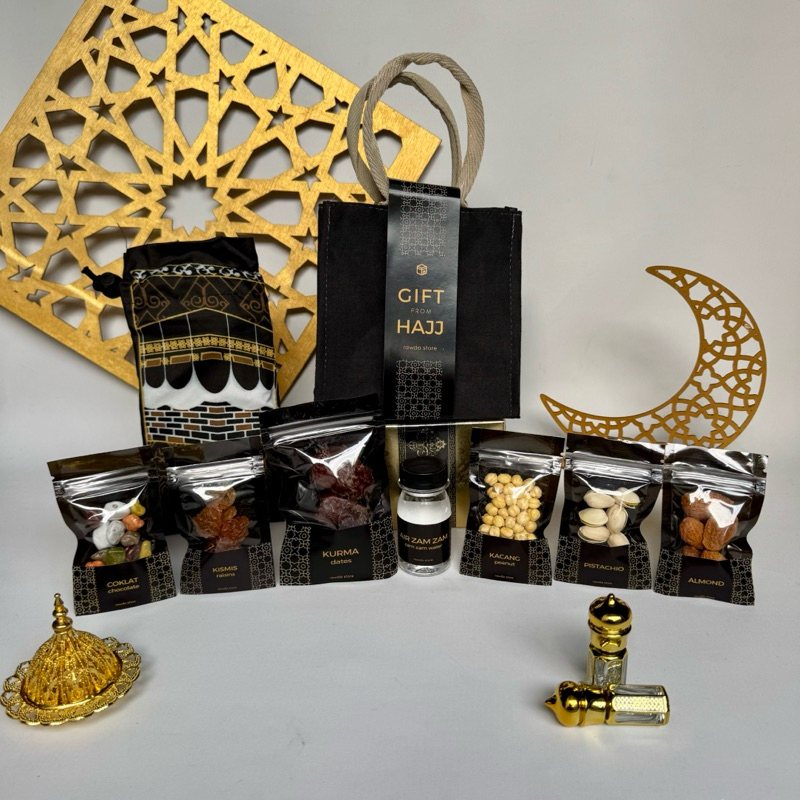 

PAKET BILAL Paket Souvenir Hampers Oleh oleh Gift Haji dan Umroh