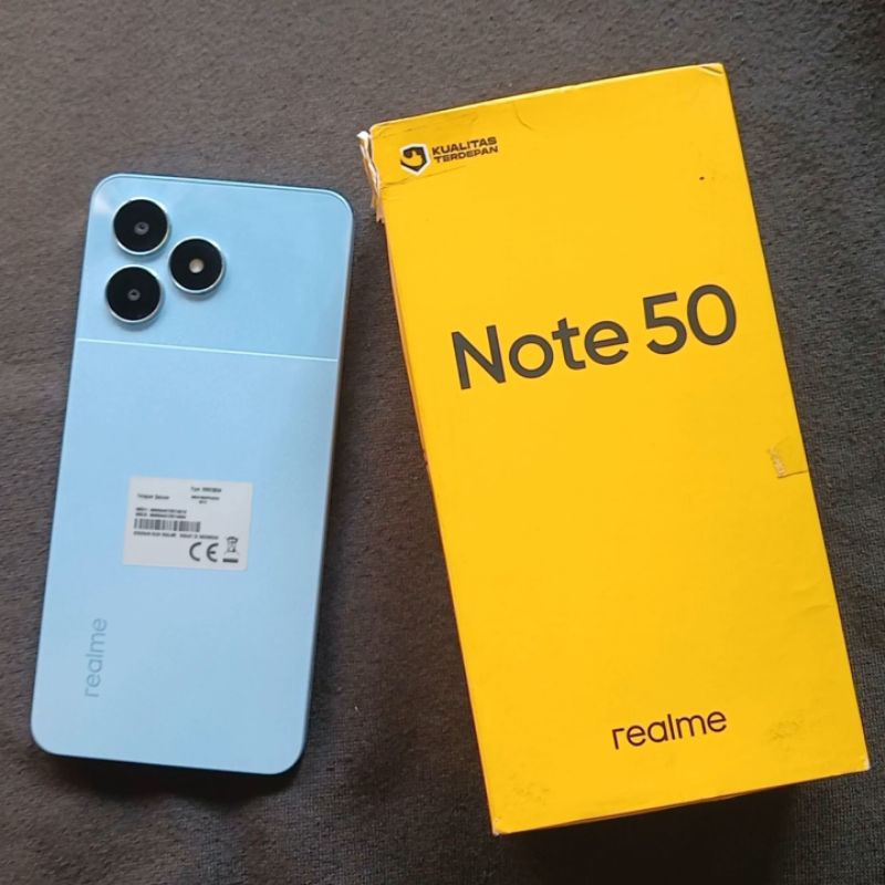 Hp Second 1 jutaan Realme Note 50 4/128 Mulus Istimewa