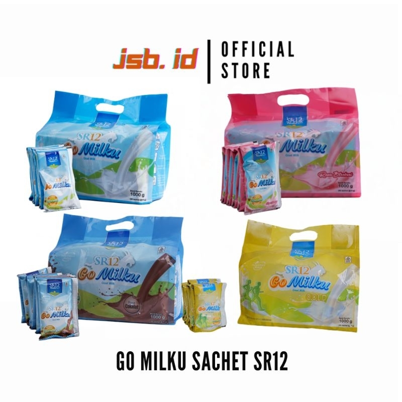 

SR12 HERBAL GO MILKU / COKLAT / ORIGINAL / STROBERI / SACHETAN / SUSU KESEHATAN
