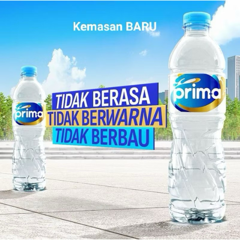 

TERMURAH !! AIR MINERAL PRIMA 600ML 1 DUS ISI 24 BOTOL