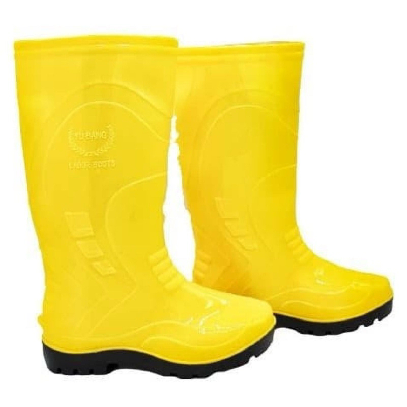 Sepatu boot kuning yubang/yubung Size 39-43